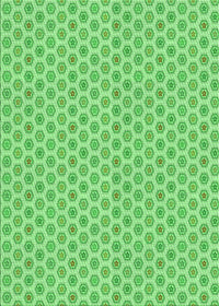 Machine Washable Transitional Jade Green Rug, wshpat205grn