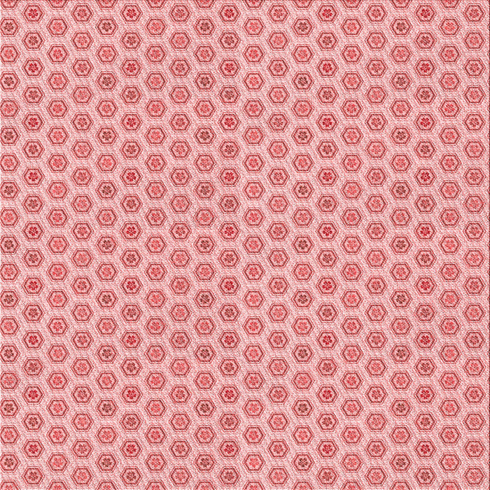 Round Machine Washable Transitional Pink Rug, wshpat205rd