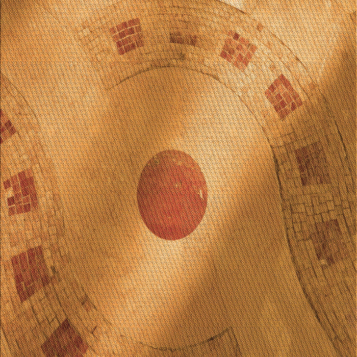 Machine Washable Transitional Mahogany Brown Rug, wshpat2052org