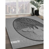 Patterned Gray Rug, pat2054gry
