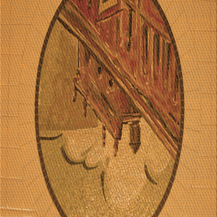 Machine Washable Transitional Mahogany Brown Rug, wshpat2054org