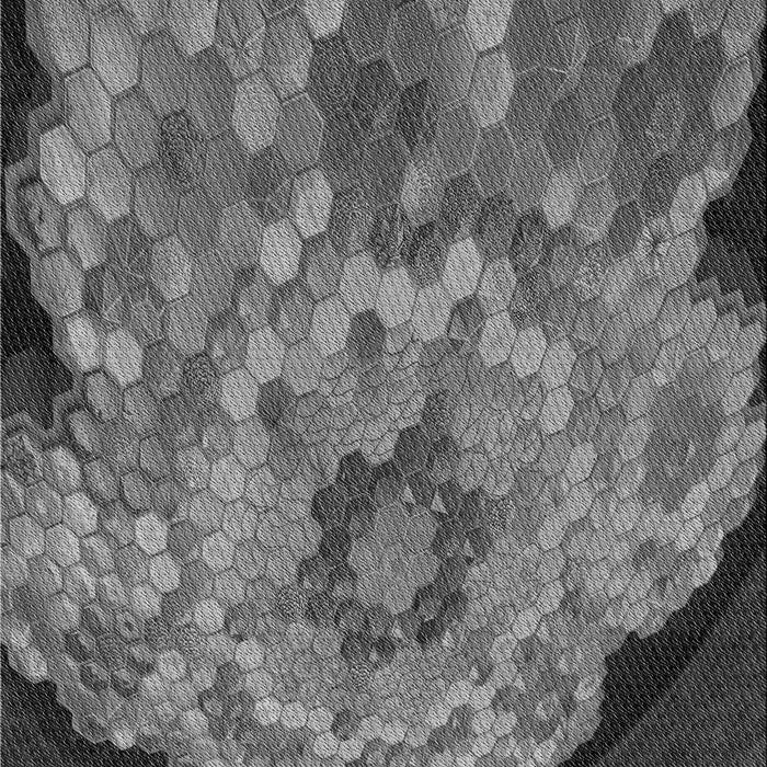 Machine Washable Transitional Gunmetal Gray Rug, wshpat2055gry