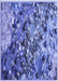 Patterned Denim Blue Rug, pat2056blu
