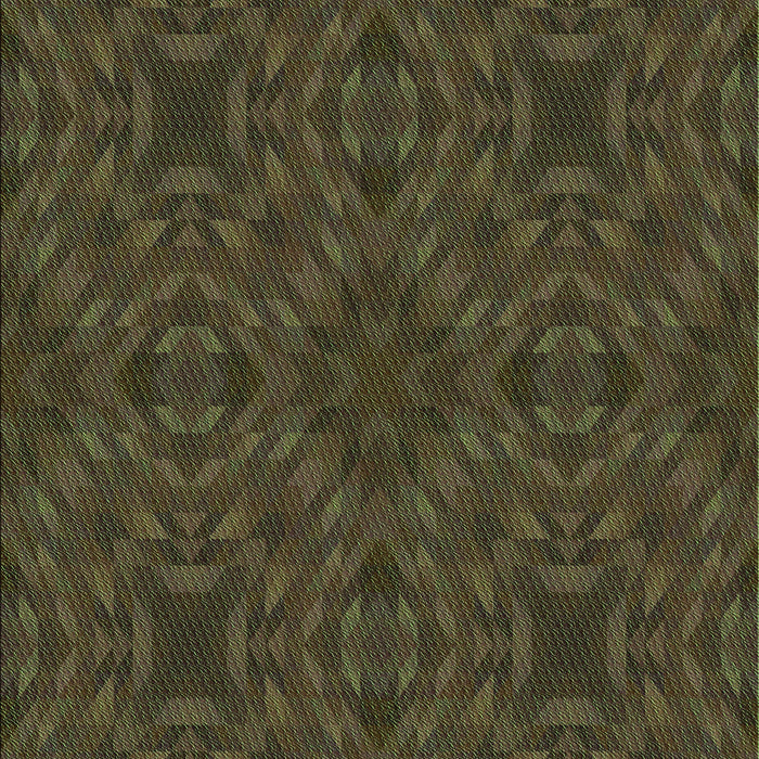 Patterned Bakers Brown Rug, pat2058grn