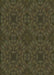Machine Washable Transitional Bakers Brown Rug, wshpat2058grn