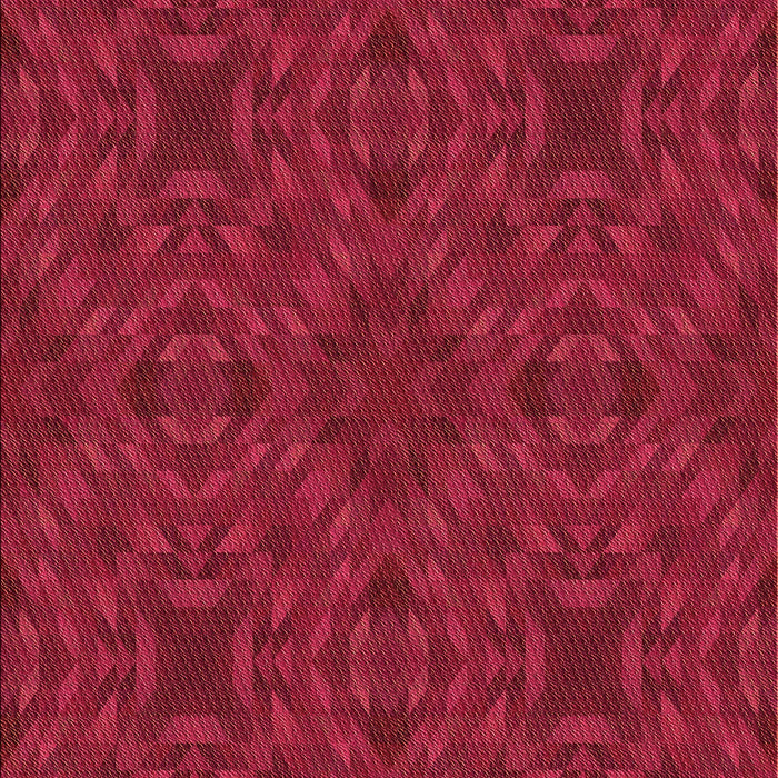 Patterned Crimson Red Rug, pat2058org