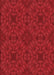 Machine Washable Transitional Red Rug, wshpat2058rd