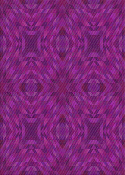 Patterned Violet Red Pink Modern Rug, pat2058