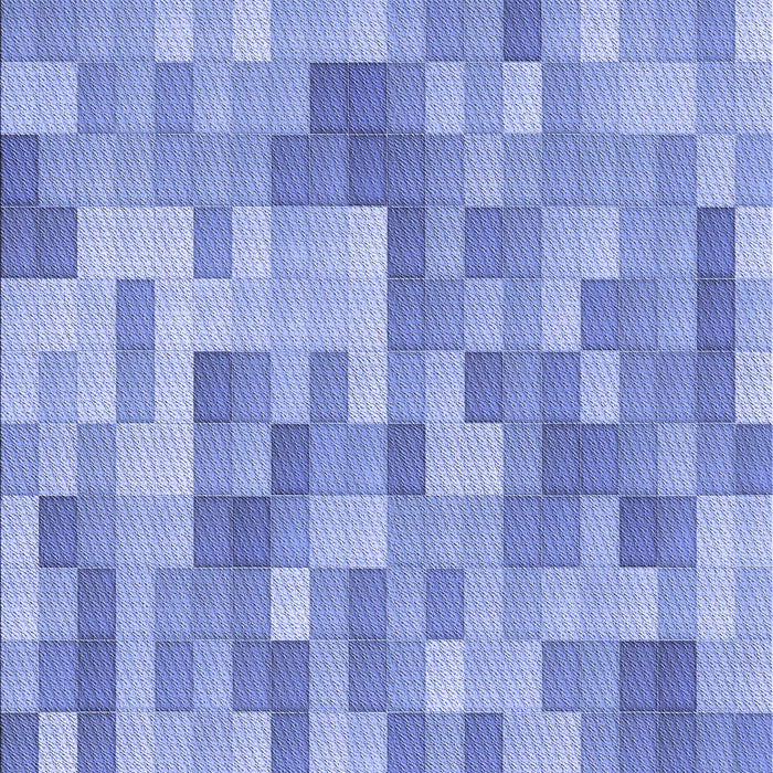 Machine Washable Transitional Light Sky Blue Rug, wshpat2059blu