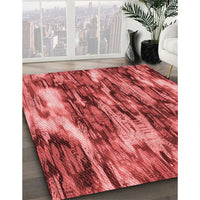 Patterned Red Rug, pat206rd