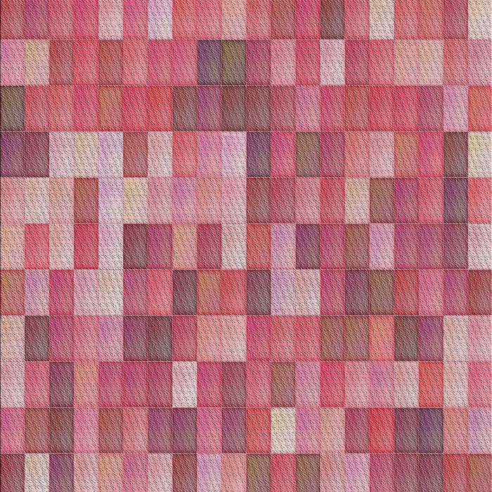Patterned Pink Modern Rug, pat2060