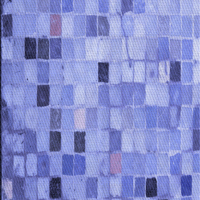 Patterned Sky Blue Rug, pat2061blu