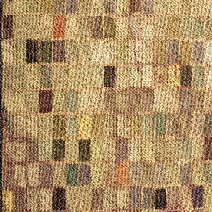 Patterned Orange Rug, pat2061brn