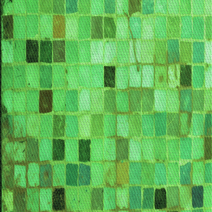 Patterned Neon Green Rug, pat2061grn