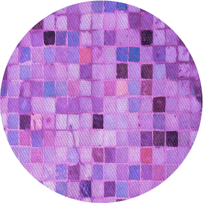 Square Machine Washable Transitional Violet Purple Rug in a Living Room, wshpat2061pur