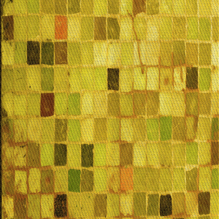 Machine Washable Transitional Dark Bisque Brown Rug, wshpat2061yw