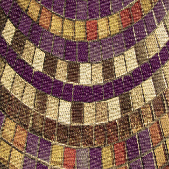 Patterned Bronze Brown Rug, pat2062brn