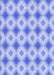 Patterned Light Slate Blue Rug, pat2063blu