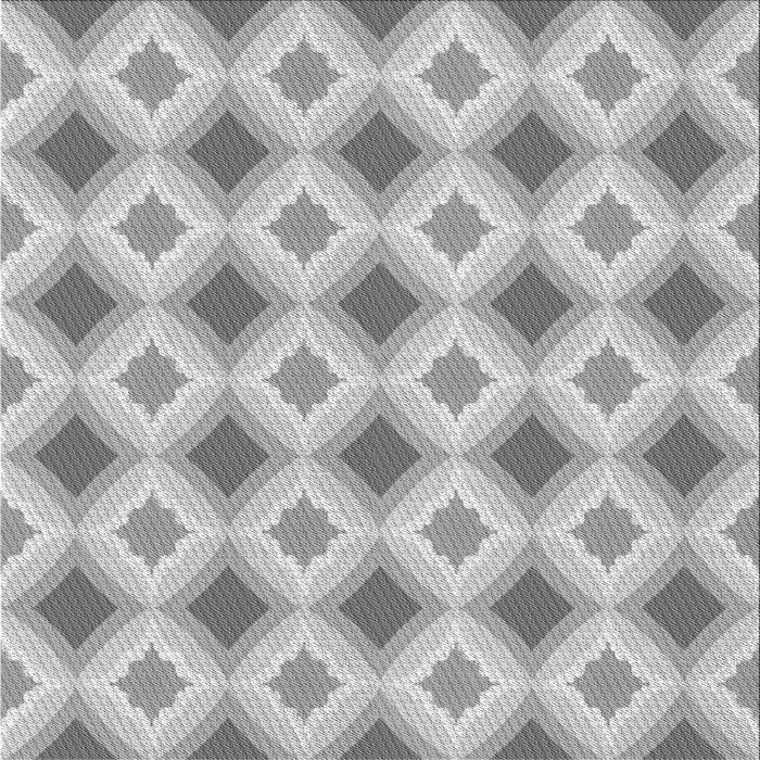 Round Machine Washable Transitional Platinum Silver Gray Rug, wshpat2063gry