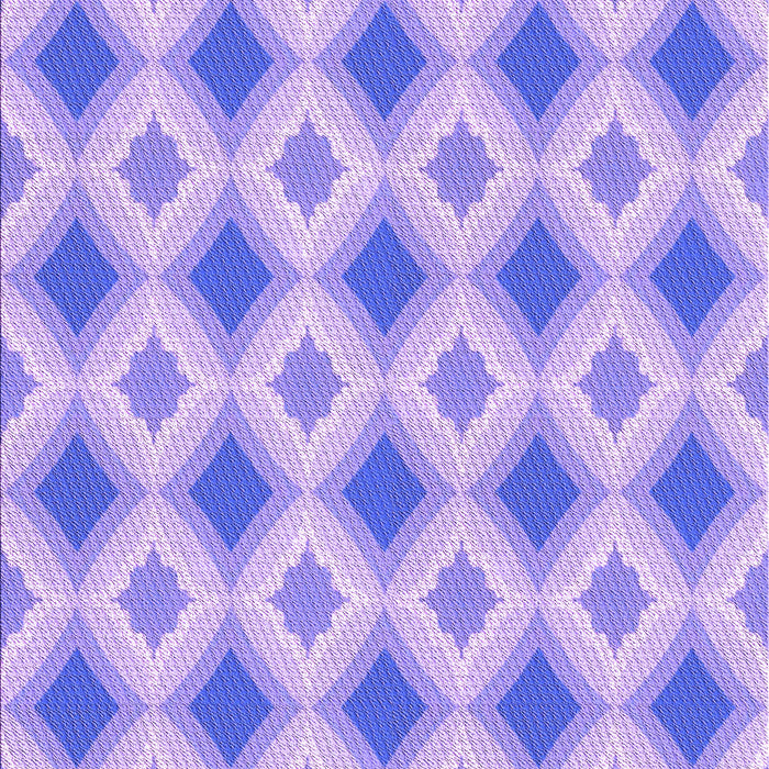 Machine Washable Transitional Light Slate Blue Rug, wshpat2063pur