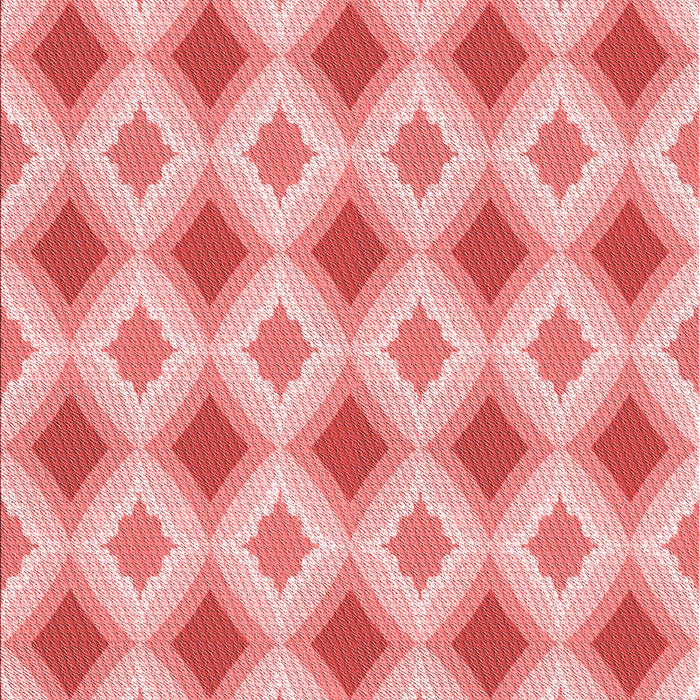 Machine Washable Transitional Pastel Pink Rug, wshpat2063rd