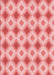 Patterned Pastel Pink Rug, pat2063rd