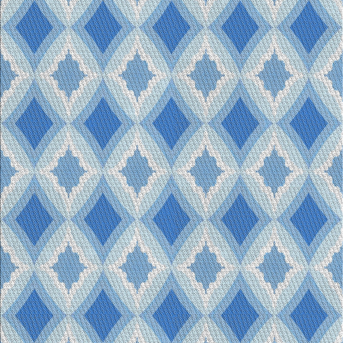 Machine Washable Transitional Light Day Blue Rug, wshpat2063