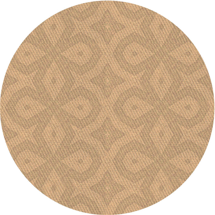 Square Machine Washable Transitional Yellow Orange Rug in a Living Room, wshpat2064brn