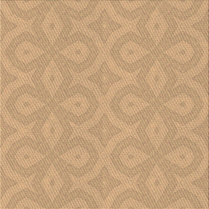 Round Patterned Yellow Orange Rug, pat2064brn