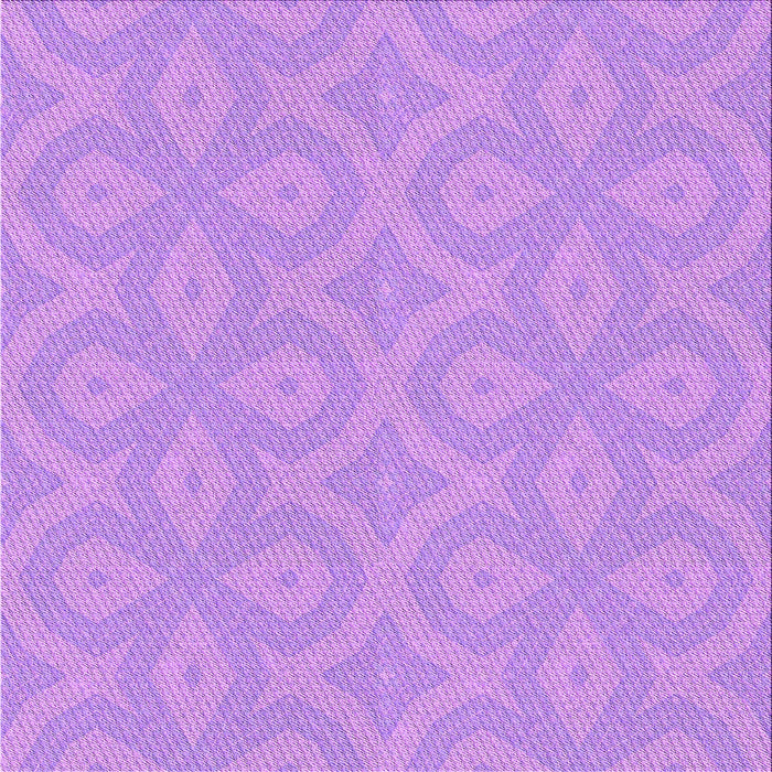 Round Patterned Violet Purple Rug, pat2064pur