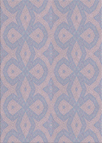 Machine Washable Transitional French Lilac Purple Rug, wshpat2064