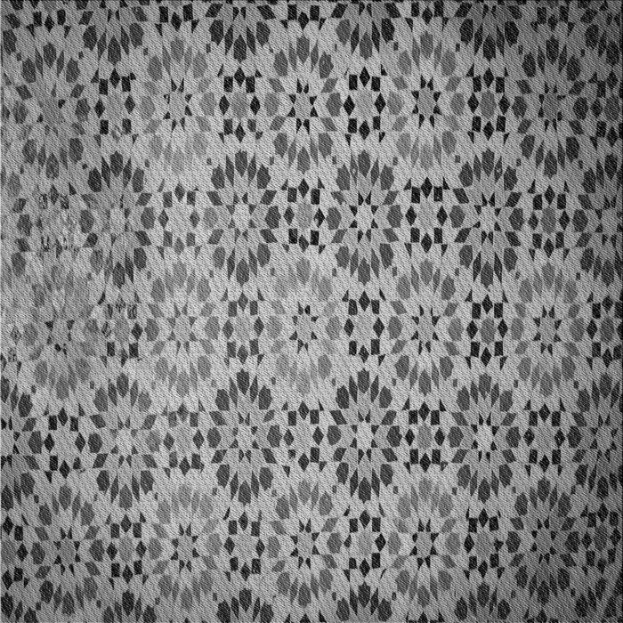 Round Machine Washable Transitional Dark Gray Rug, wshpat2065gry