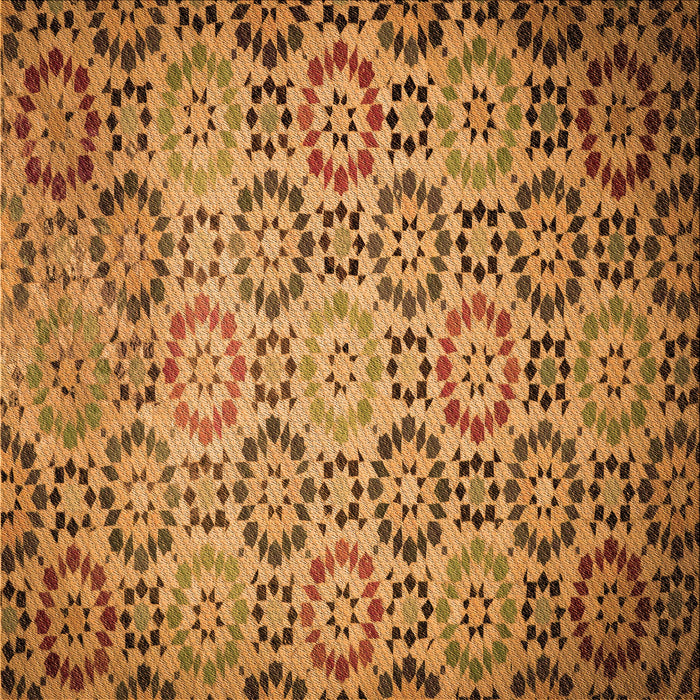 Round Machine Washable Transitional Mahogany Brown Rug, wshpat2065org