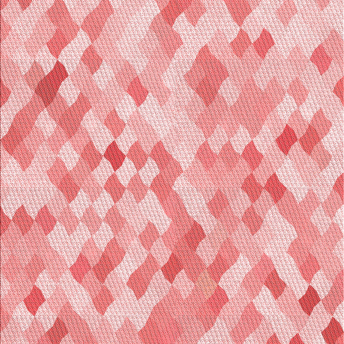Machine Washable Transitional Red Rug, wshpat2068rd