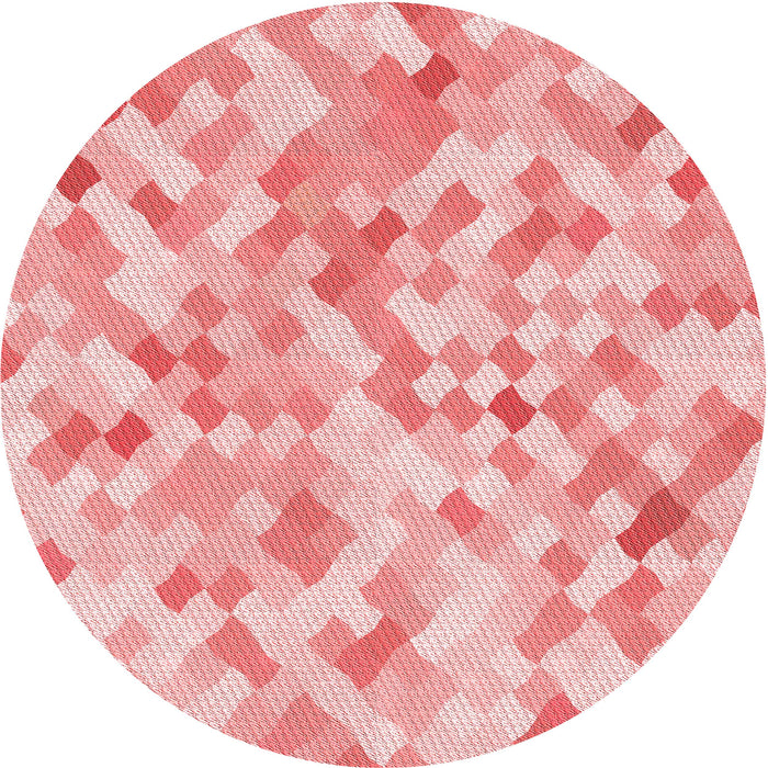 Square Machine Washable Transitional Red Rug in a Living Room, wshpat2068rd