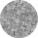 Square Patterned Cloud Gray Rug, pat2069gry