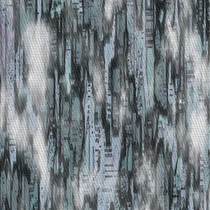 Patterned Blue Novelty Rug, pat206