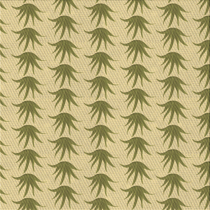 Round Patterned Dark Golden Brown Rug, pat207brn