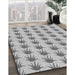 Machine Washable Transitional Gray Rug in a Family Room, wshpat207gry