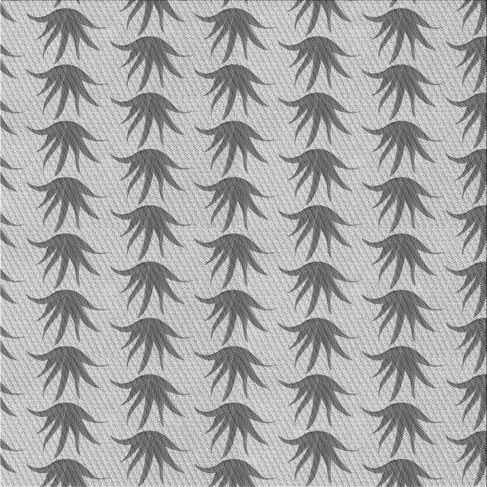 Round Machine Washable Transitional Gray Rug, wshpat207gry