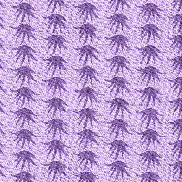 Round Patterned Purple Rug, pat207pur