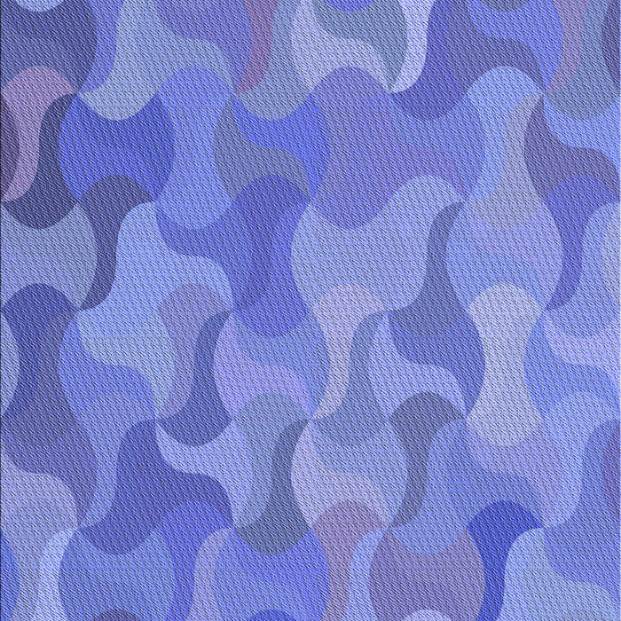 Patterned Sky Blue Rug, pat2070blu