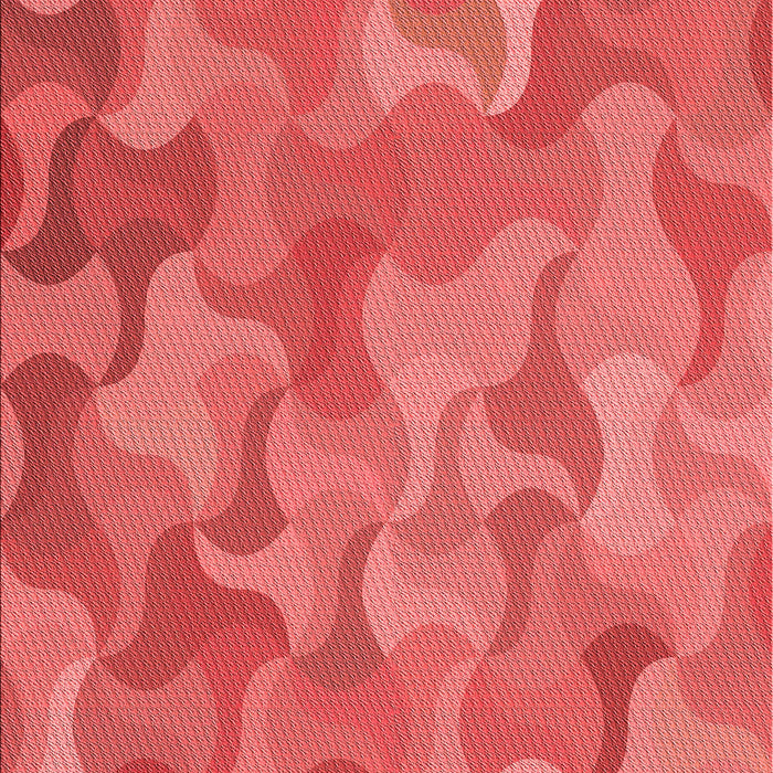 Patterned Red Rug, pat2070rd