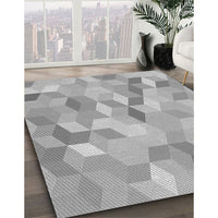 Patterned Gray Rug, pat2071gry