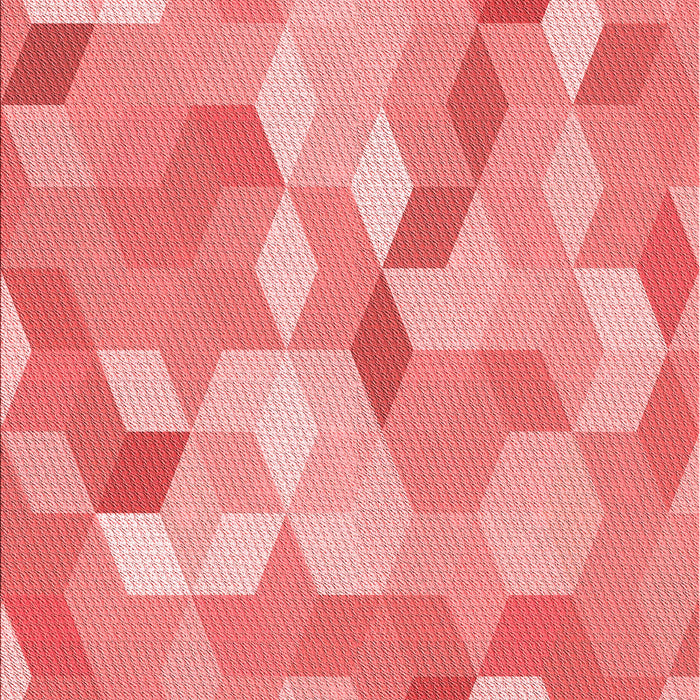 Machine Washable Transitional Light Salmon Pink Rug, wshpat2071rd