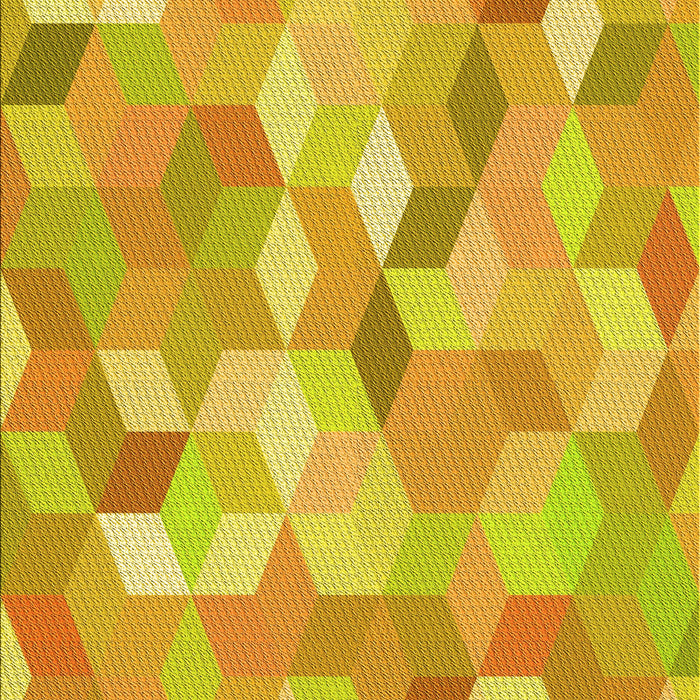 Machine Washable Transitional Yellow Rug, wshpat2071yw