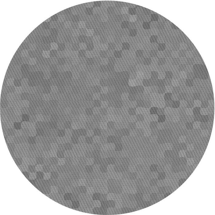 Square Machine Washable Transitional Smokey Gray Rug in a Living Room, wshpat2072gry