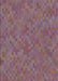 Patterned Rosy Pink Rug, pat2072lblu