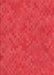 Machine Washable Transitional Red Rug, wshpat2072rd