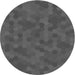 Square Patterned Silver Gray Rug, pat2073gry